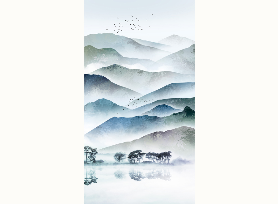 A057584-中式玄关山水意境-意境山水