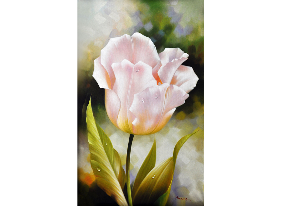 A050430-油画玄关-花卉 -花卉