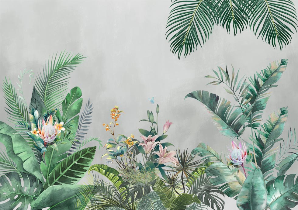 A064811-现代设计-热带雨林 西洋画美式-热带雨林