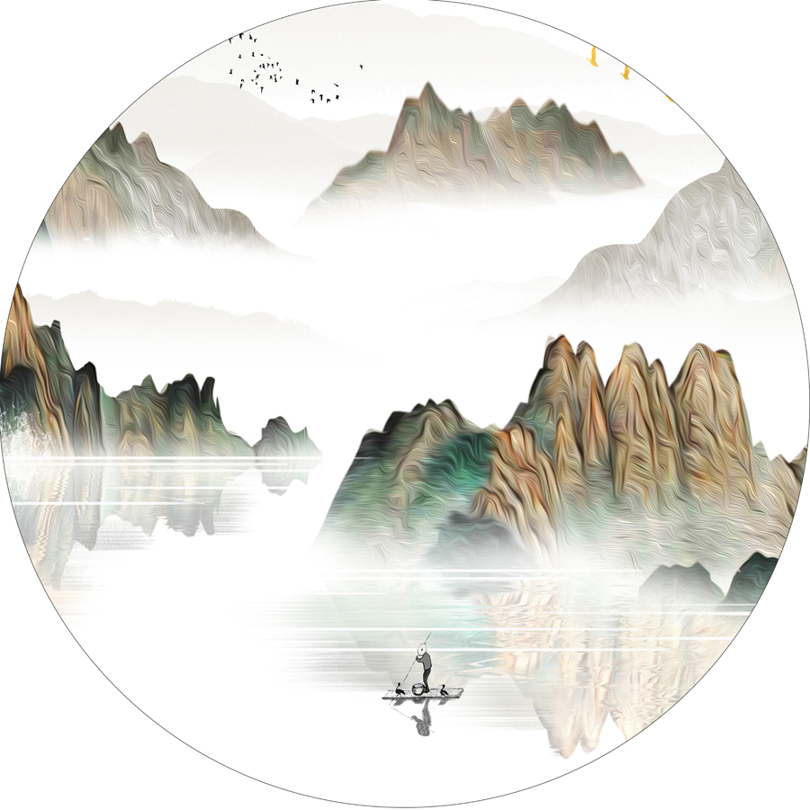 A066547-标清-圆-中式山水-意境山水