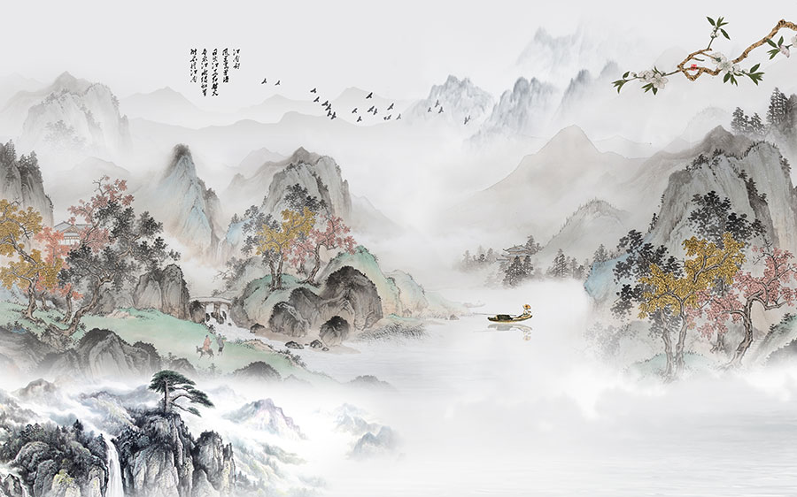 A068145标清中式山水分层2