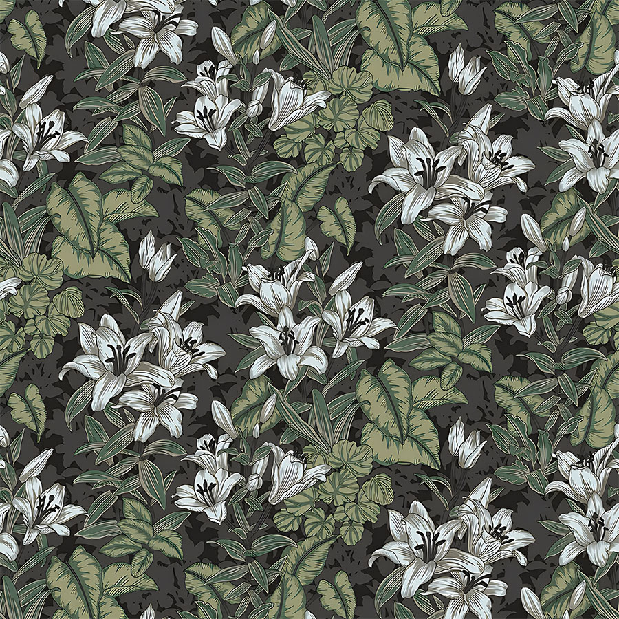 A068245高清北欧花墙壁纸