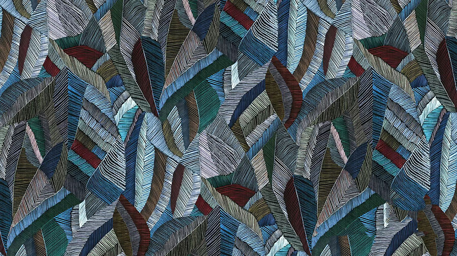 A068248非清现代蓝色