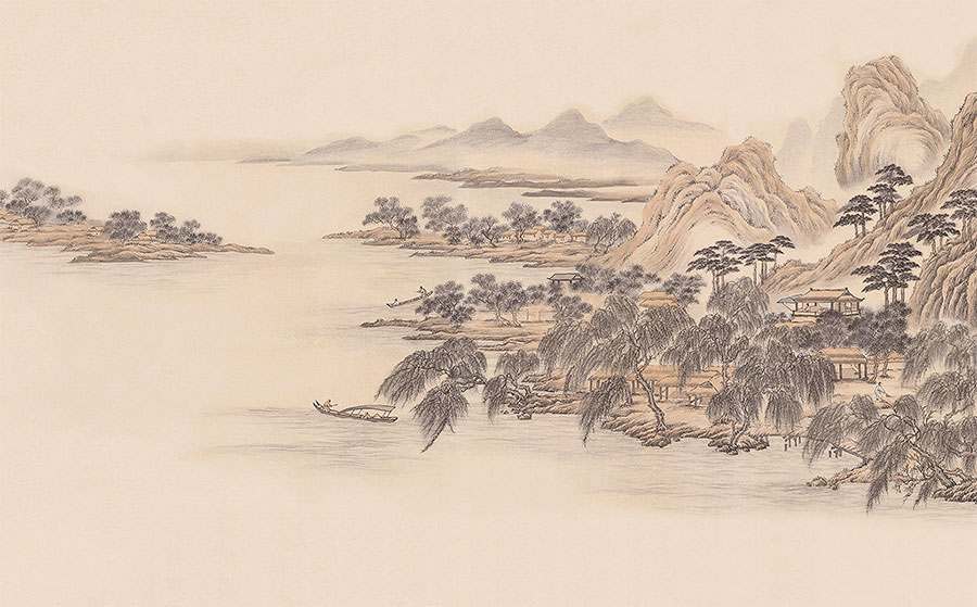 A068447高清新中式山水