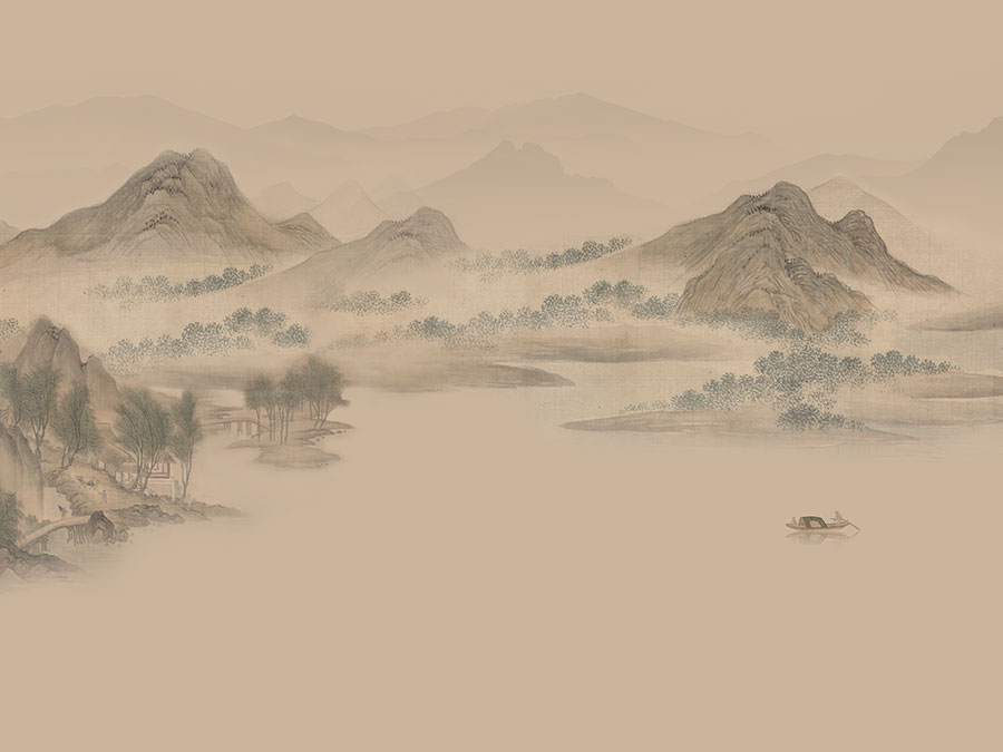 A068597宋氏美学-山水图-水墨山水WZ